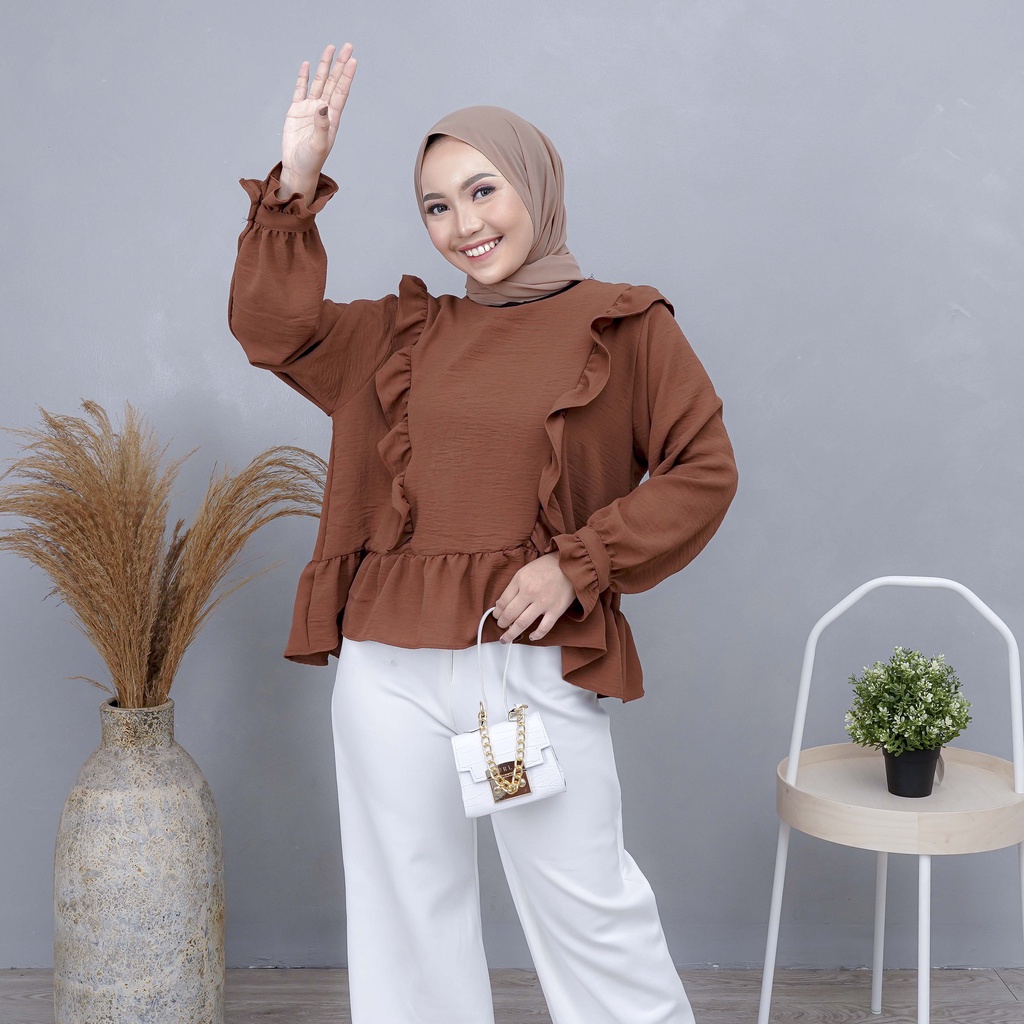 Blouse Kirana, Top Kirana, Baju Atasan