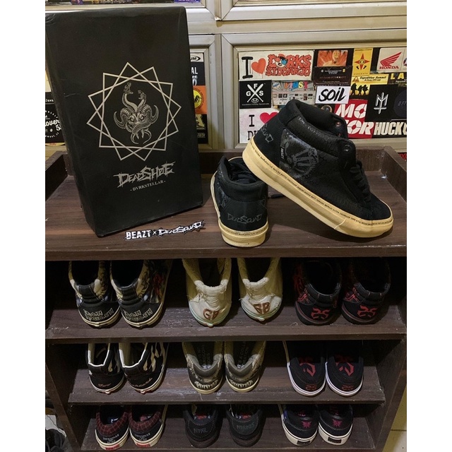 Sepatu Beazt x Deadsquad - Deadshoe Dvrkstellar Official
