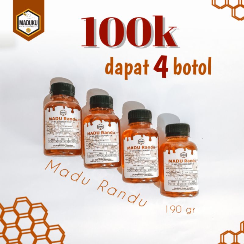 

Madu Randu Murni Maduku Asli Promo Bergaransi