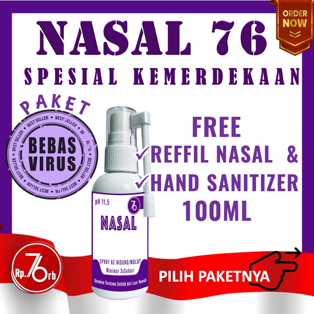 nasal spray anosmia cuci hidung hilang penciuman anti covid corona hand sanitizer spray