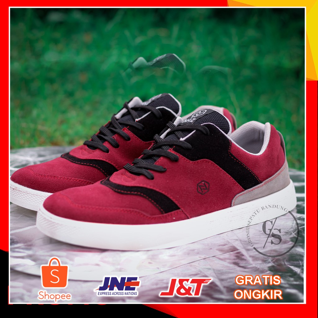 Sepatu Sneakers Pria NAZ Kasual santai Kerja Lapangan Sepatu Sneakers Pria NAZ Kasual santai Kerja Lapangan