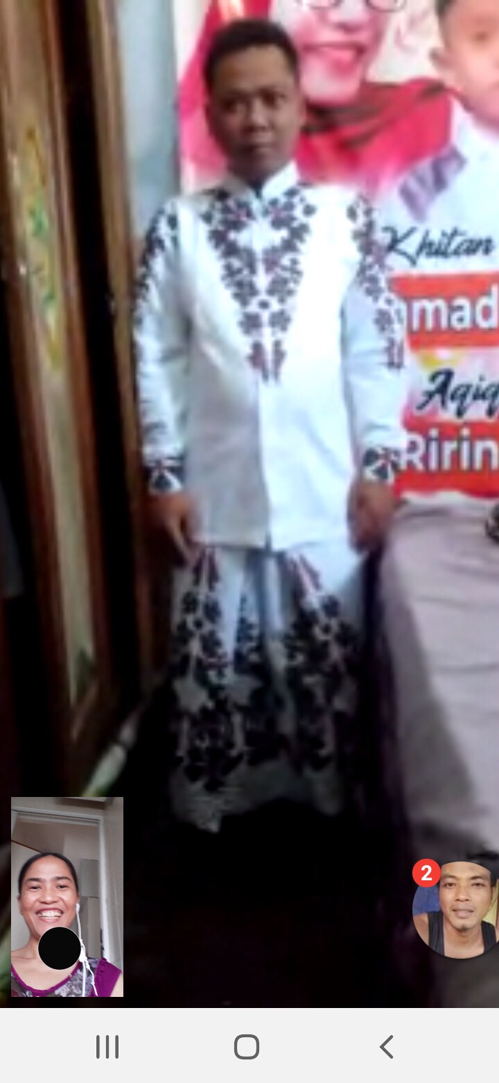 Setelan Sarung Baju Koko Gunungan Putih Lengan Panjang Dan Pendek Batik Solo