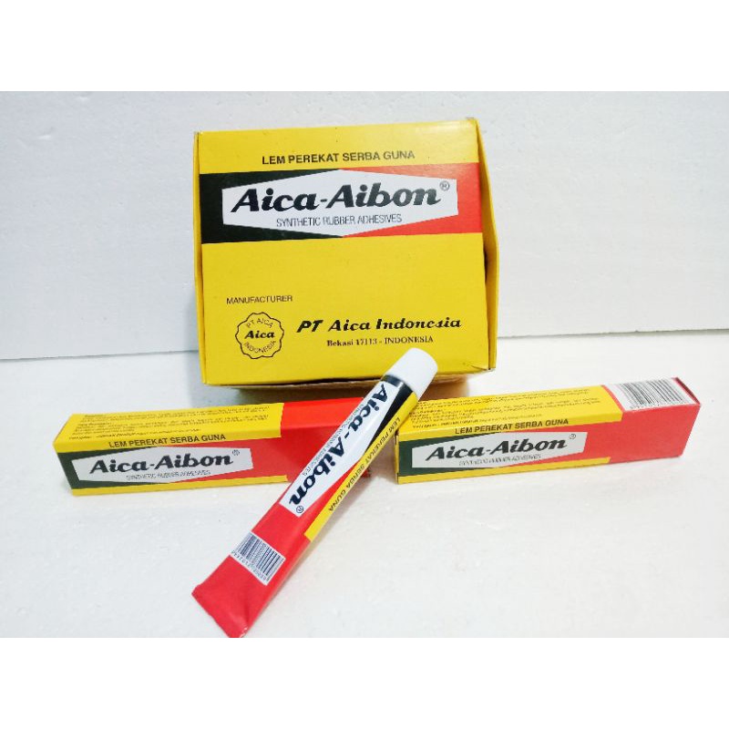 LEM AICA AIBON ORIGINAL 18gr dan 40gr TUBE/100% ORIGINAL