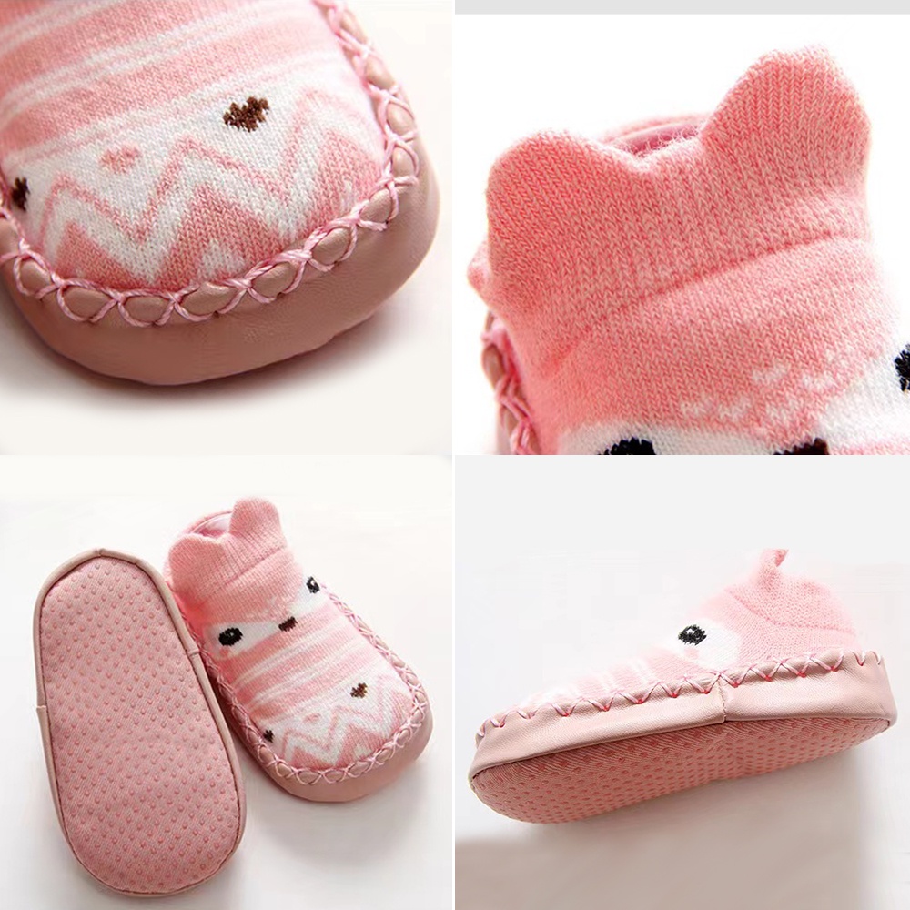 Sepatu anak/Sepatu bayi/Sepatu bayi perempuan/Sepatu bayi anti slip/Kaos kaki sepatu bayi/C91-94