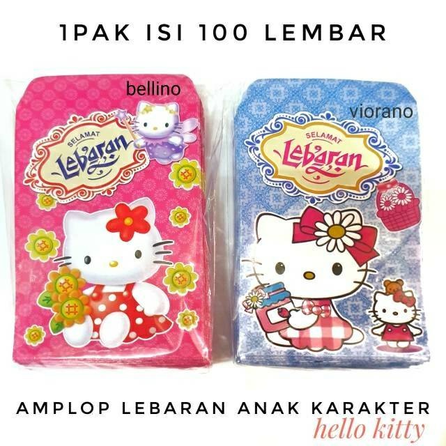 

Isi 100pcs Grosir Amplop Uang Lebaran Angpau Idul fitri Ampau Anak Karakter HariRaya Ukuran Sedang M Angpau Lucu karakter Murah