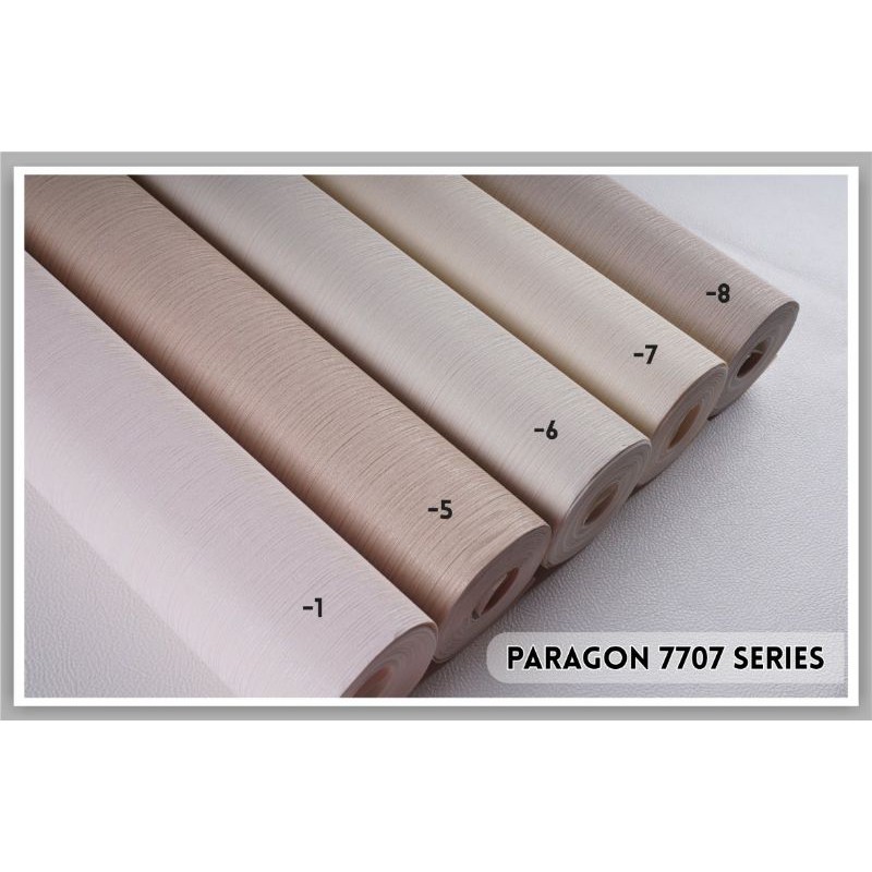 Wallpaper Vinyl Import Korea PARAGON 7707 Series (Bonus lem utk pemesanan 8 roll)