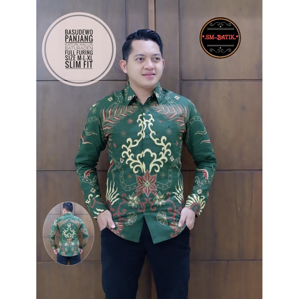 BASUDEWO SM BATIKSOLOAMANAH BAJU KEMEJA BATIK SOLO PRIA LENGAN PANJANG PENDEK LAPIS FURING ATASAN PREMIUM MODERN CENDRAWASIH UNGU BANGAU LEMON WISAKA MERAH PARANG KAWIBAWAN PERMANA MERAH BANGAU LEMON PANJI LESMONO NAVY GUNARDO BIMO IJO GUNAWAN GURDO IJO