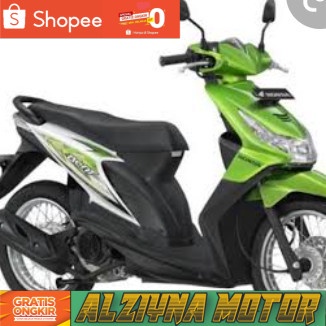 Batok depan Beat Karbu hijau