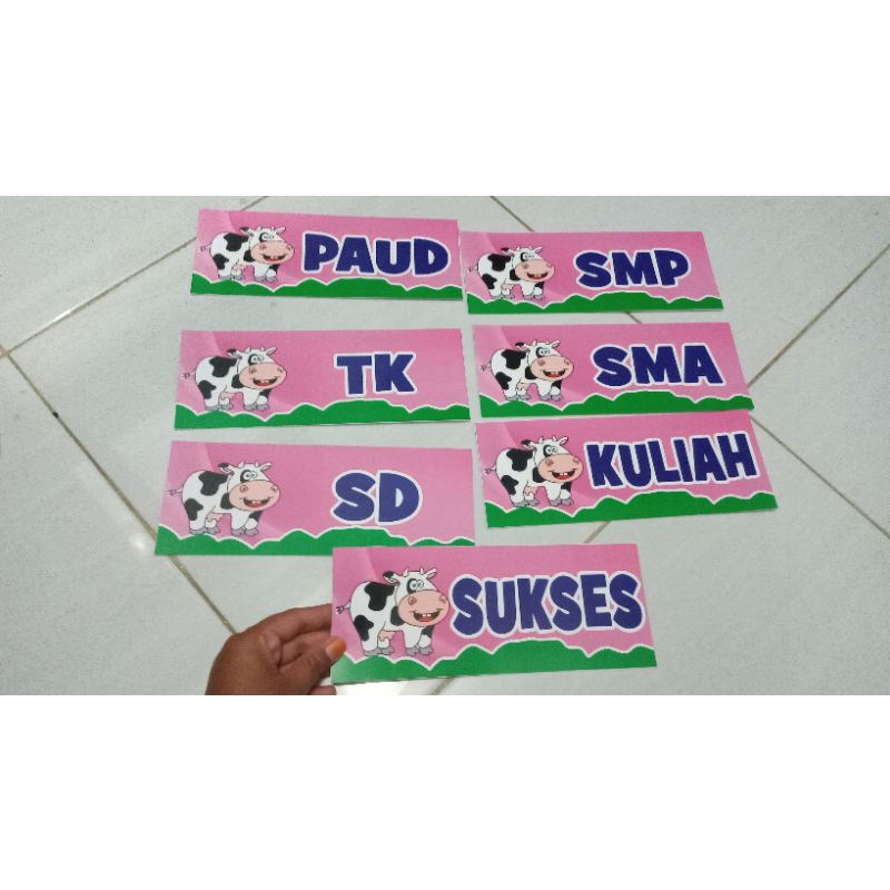 Tulisan tangga tedhak siten / pitonan / dekor tangga tedhak siten