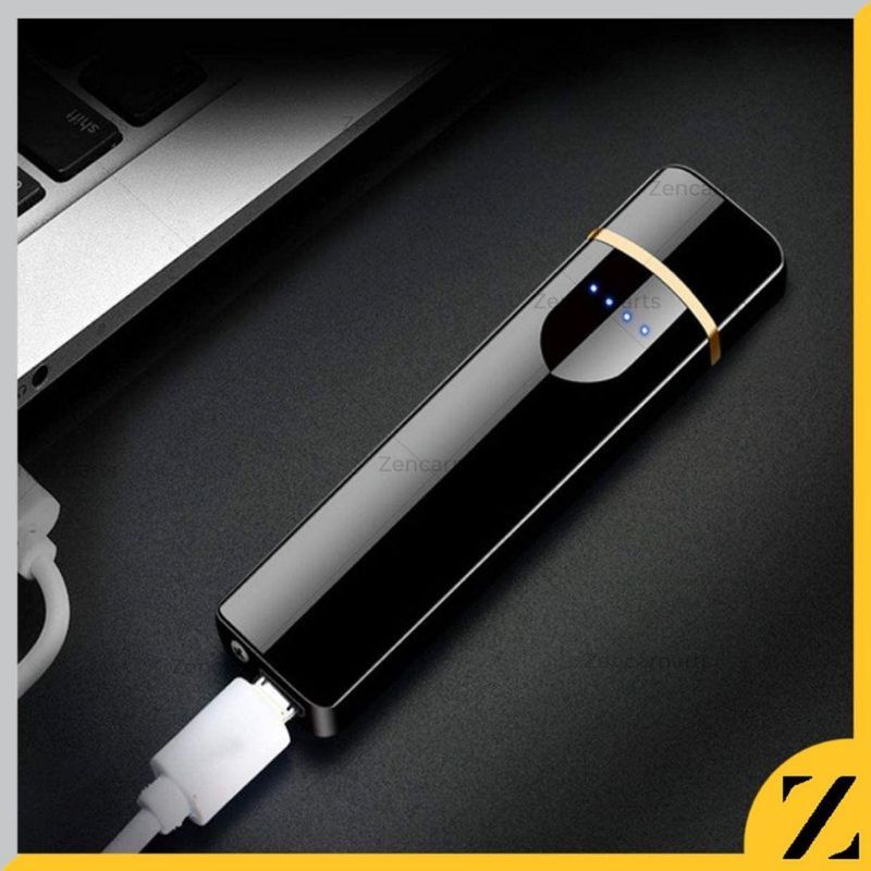 Korek Api Elektrik Fingerprint Usb Touch Sensor LED Screen Display 517 DY-168 Sensor