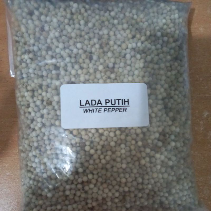 

Biji Lada Putih merica (white pepper seeds)250gr.500gr.1kg