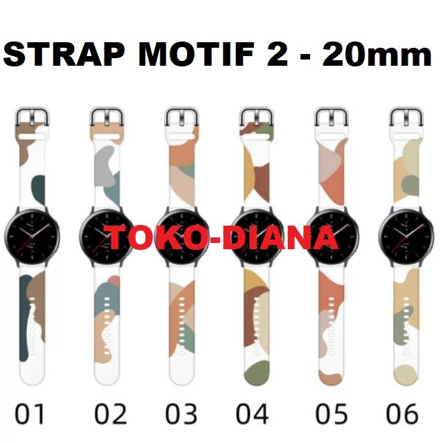 Strap Smartwatch Samsung Galaxy Watch Active 1 / Active 2 Motif Morandi