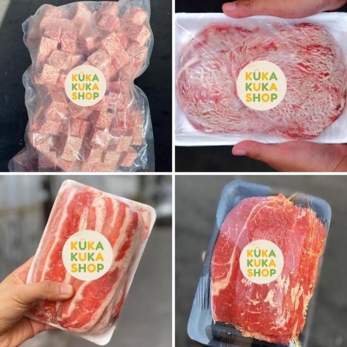 

PAKET BUNDLING BBQ / SUKIYAKI BEEF SLICE, WAGYU SLICE, SAIKORO BEEF DFGH5136