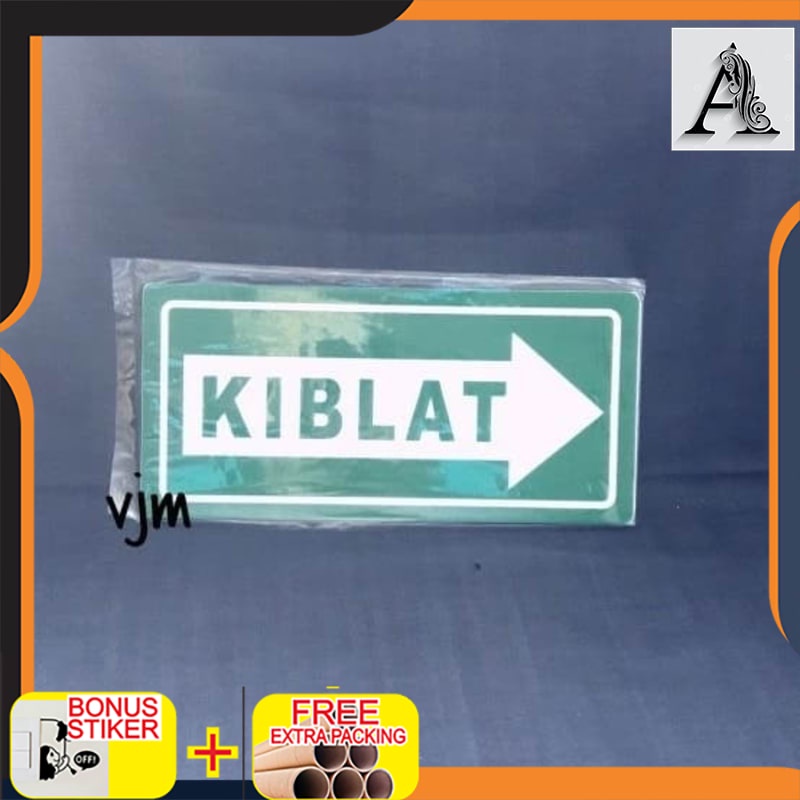 

Promo plat akrilik kiblatsign board acrylicpetunjuk kiblat