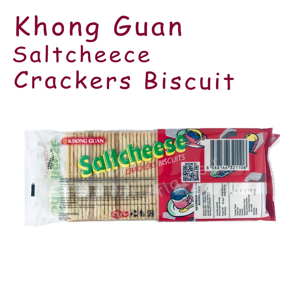 SALTCHEESE *KHONG GUAN * 200g * BISKUIT