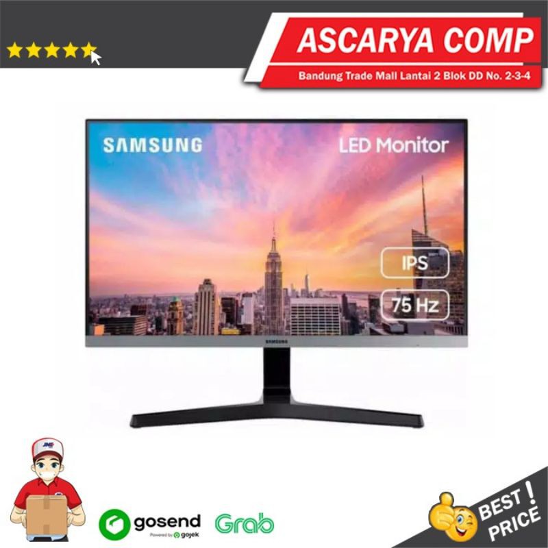 Samsung Monitor 27" S27R350 IPS 24R350 75Hz Frameless FHD