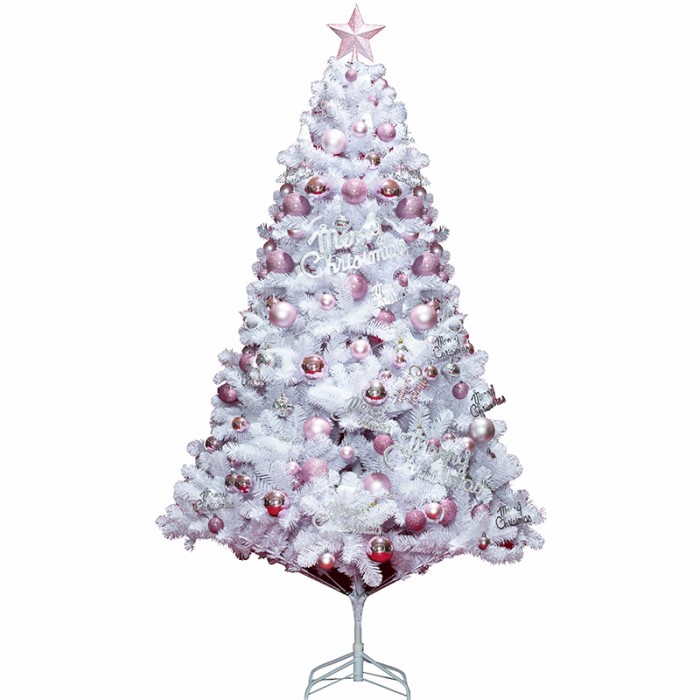 Pohon Natal Putih Polos Murah PVC PP White White Christmas Tree Grosir GROSIR