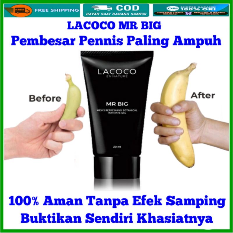 PEMBESAR PENNIS - LACOCO MR BIG - PEMBESAR KELAMIN PRIA