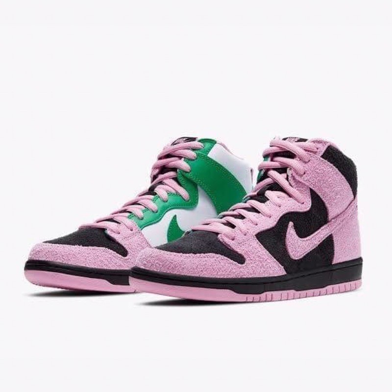 Jual nike sb dunk high invert celtics 