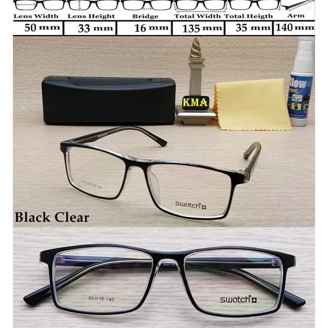Kacamata SWATCH frame kacamata minus kotak swatch terbaru minus