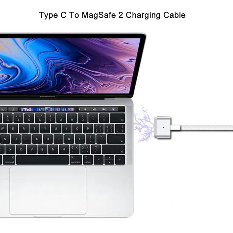 Vivi Kabel Adapter Converter USB C Male Ke Magsafe-2 Untuk MacBook Air