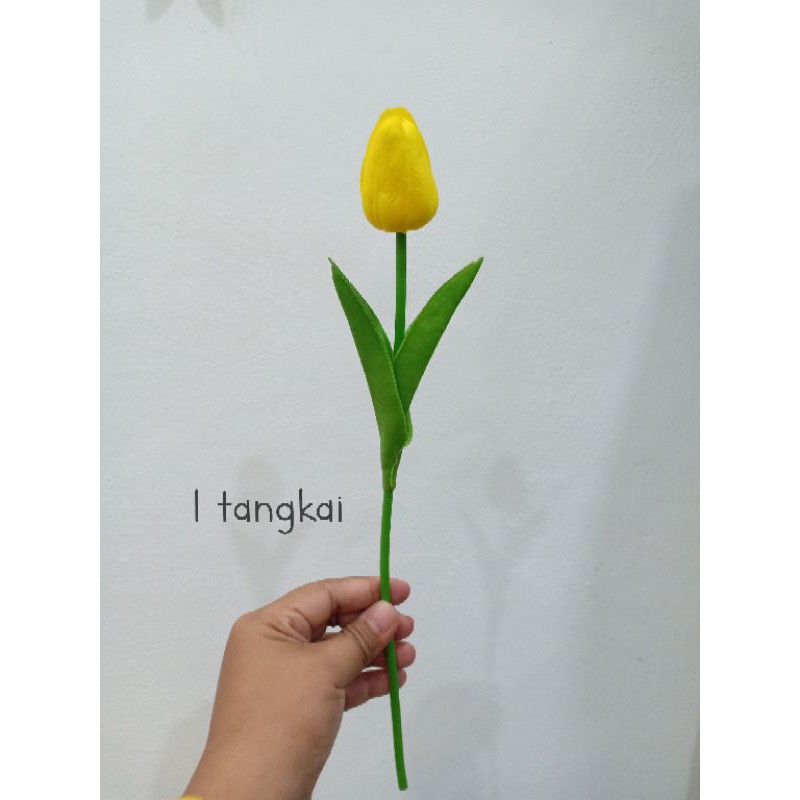 Bunga Tulip Latex / Artificial Tulip (Harga Per Tangkai)