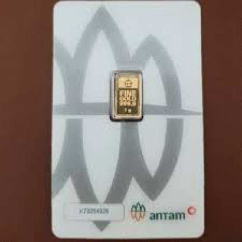 Logam mulia antam 1 Gram RM certicard