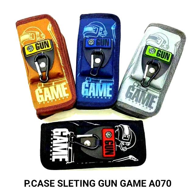 

KOTAK PENCIL SLETING KULIT GUN GAME A070