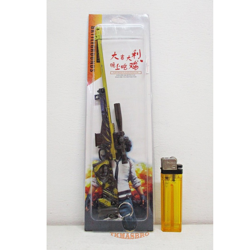 Gantungan Kunci PUBG Sniper Rifle AWM Skin Sultan 22cm Shopee