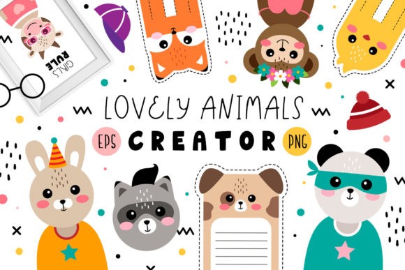 Lovely Animals Creator - Vector Designs