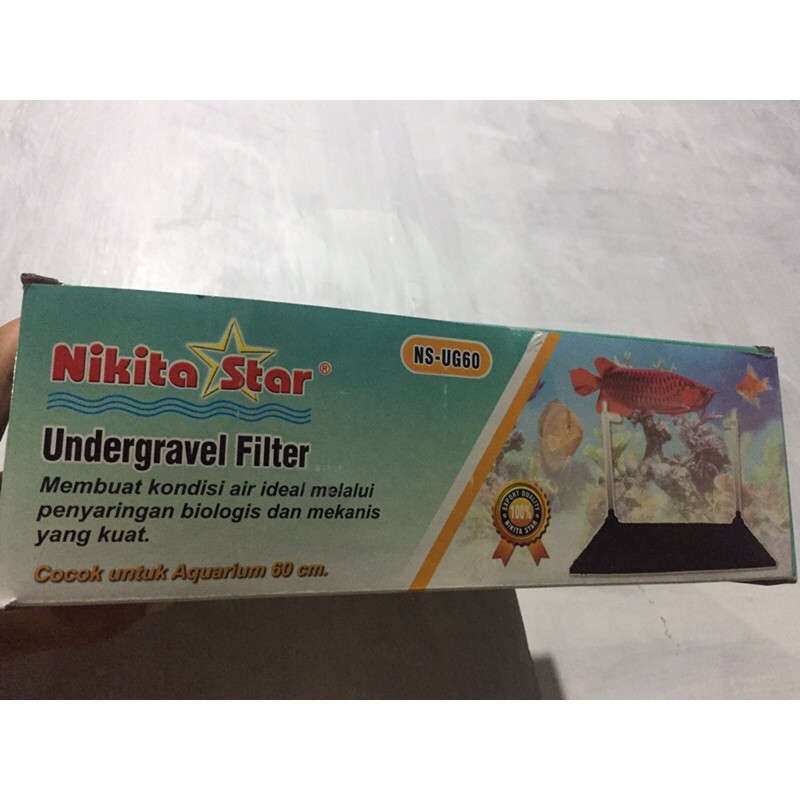 Undergravel Nikita Star Ns60 Under Gravel Filter Aquarium Aquascape