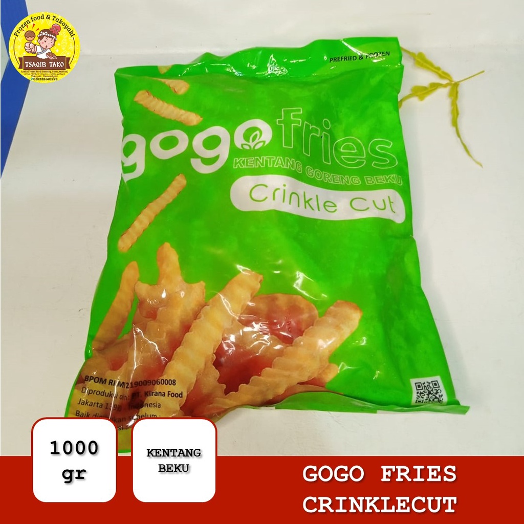 

PROMO GOGOfries CRINKLECUT