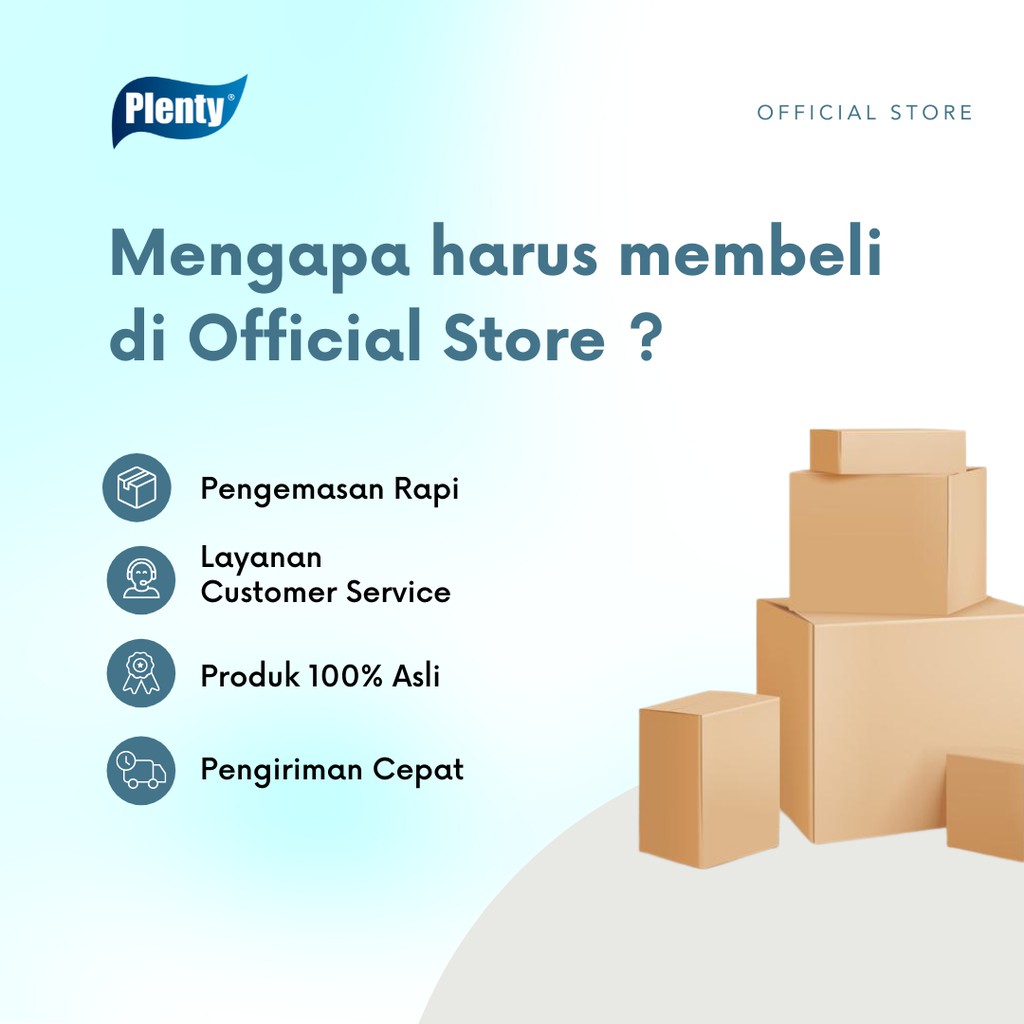 Plenty® Facial Tissue Premium 180sh Jakarta