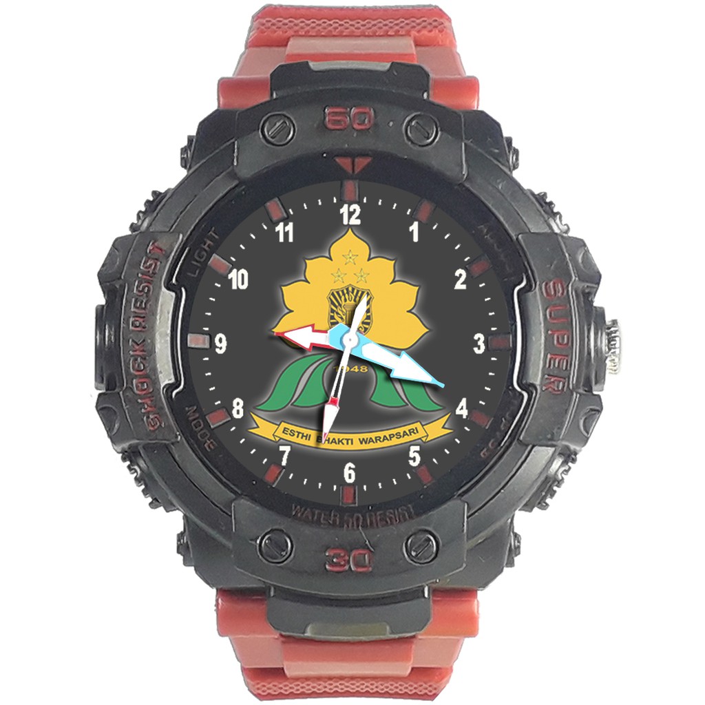 Jam Tangan  LOGO POLWAN SPORT Bagus