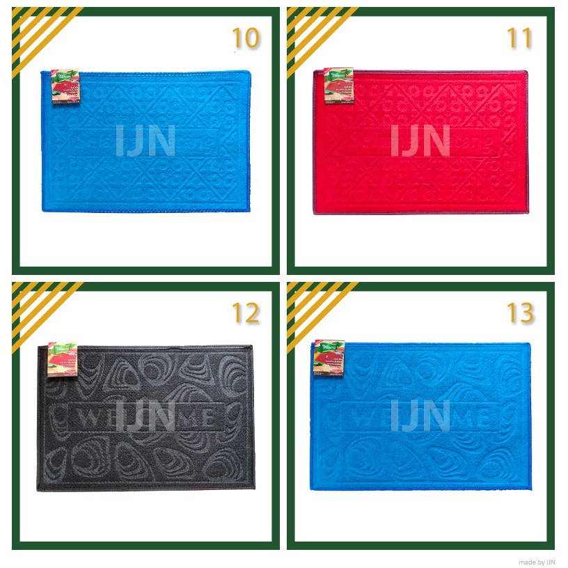 Keset Anti Slip Non Woven Anti Licin Grosir Welcome Untuk Kamar Mandi Ukuran 40x60 - IJN PLAZA