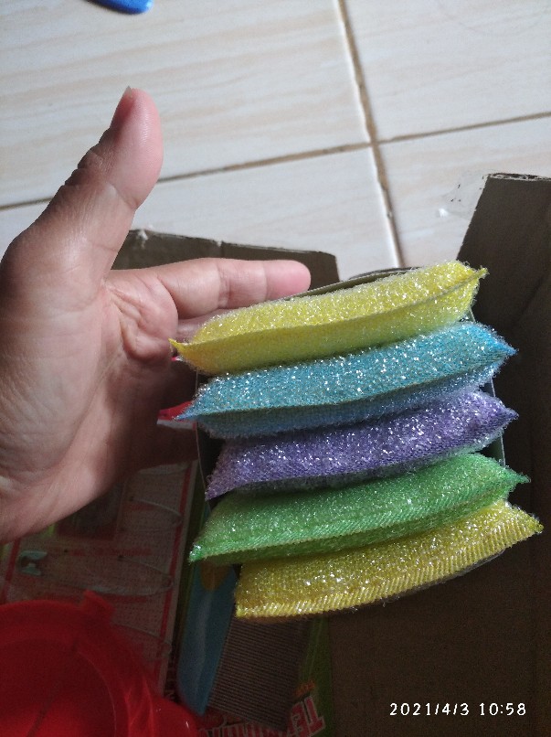 Sabut Sponge Spon Cuci Piring