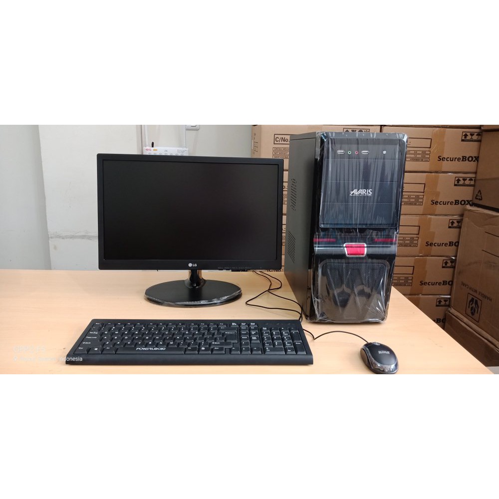 pc core i5 650 warnet lengkap siap pakai