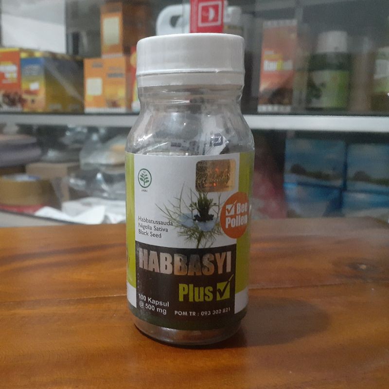 [ Habbasyi Plus Bee Pollen 100 kapsul ] | HABBASYI + BEE POLLEN | Habbat Serbuk