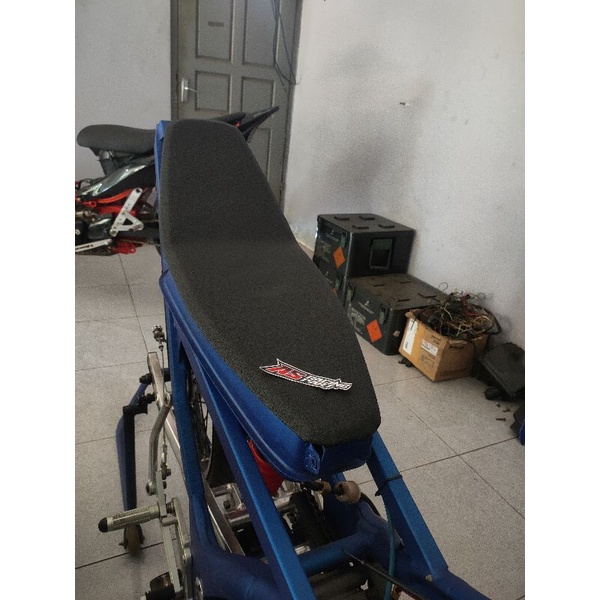 Jok Slim Satria Fu drag Porting plat aluminium