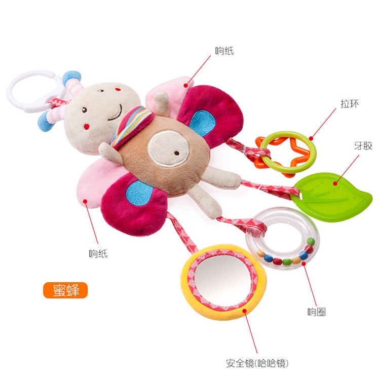 [BIG SALE] STROLLER TOYS Mainan Gantungan Boneka Bayi / Rattle / Teether / Baby Hanging Toys / Gantungan Stroller