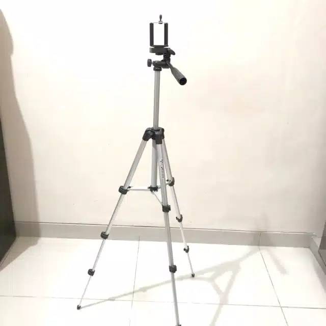 Tripod Hp Kamera 1 Meter + Tripot Mini Holder U / Camera DSLR Digital / Action Camera