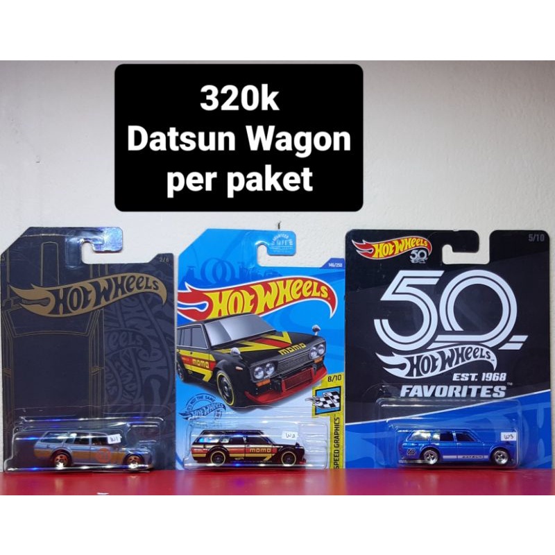 Hotwheels Datsun Wagon Series