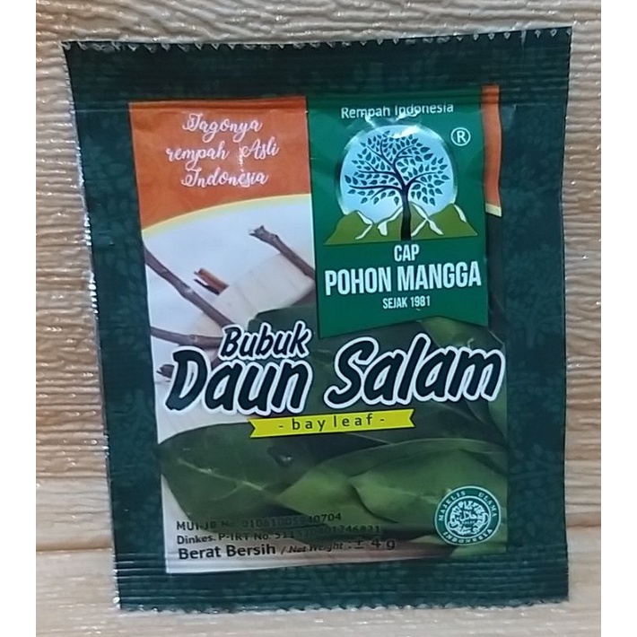 ✔MURAH Daun Salam Bubuk 4gr / Daun Salam / Bay Leaf