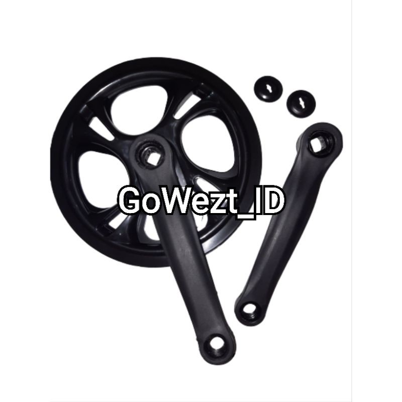 Gear Gir Crank Sepeda Lipat Minion Fixie MTB 48T Single 1 Susun Hitam As Kotak EXOTIC | High Quality