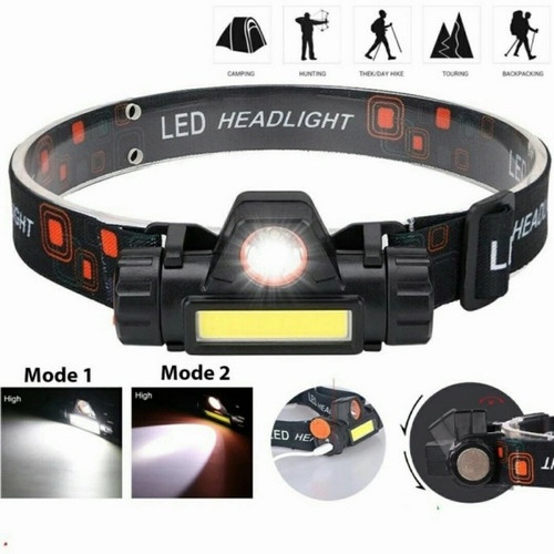 Senter Kepala LED | Headlamp Camping | Senter Kepala Charger | Headlamp Charger t.2