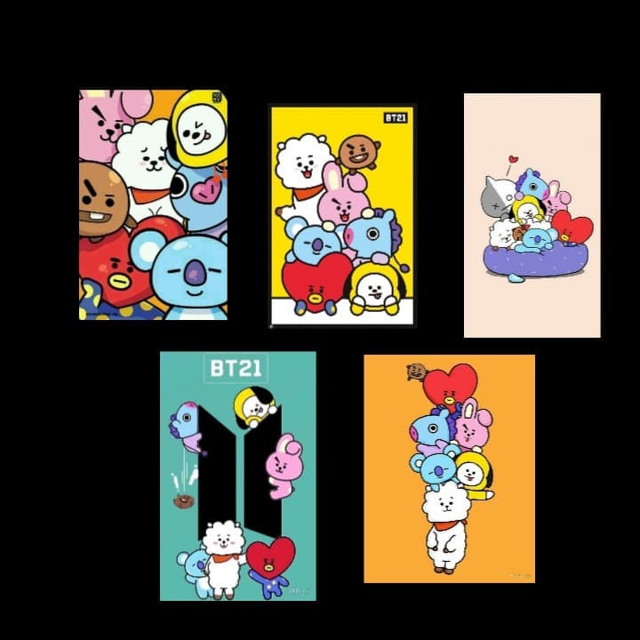 

Stiker BT21 Cute Bangtan BTS 1