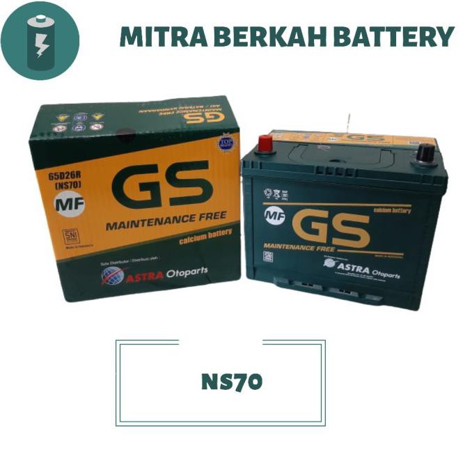 AKI MOBIL KIJANG KAPSUL NS70 GS ASTRA MAINTENANCE FREE