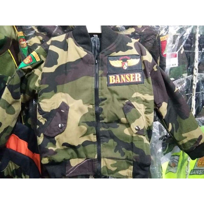 (TK.RTT)JAKET ANAK BANSER DORENG NATO+NAMA