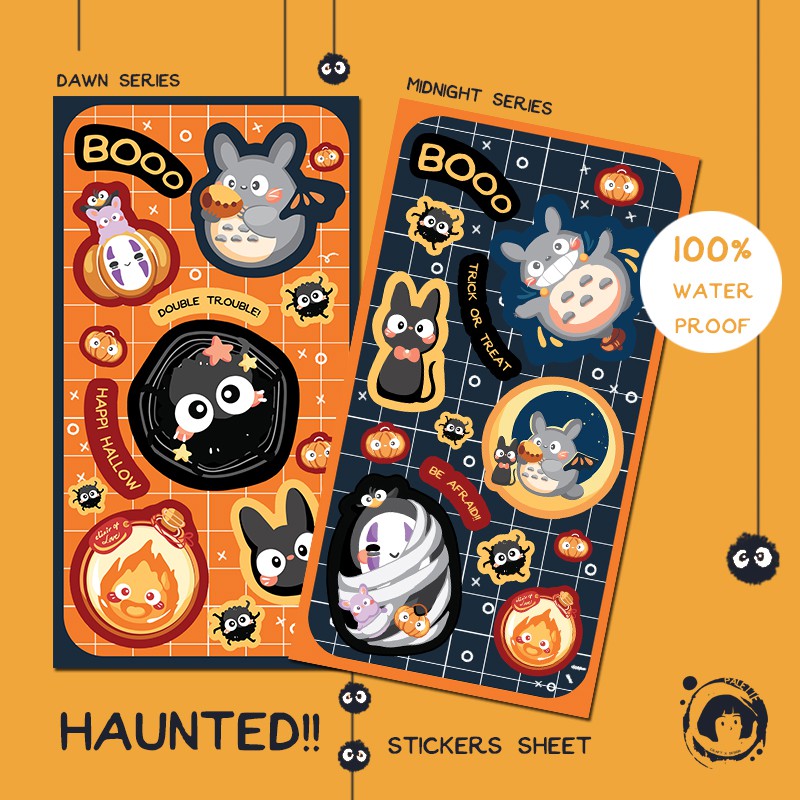 Ghibli Haunted Stickers