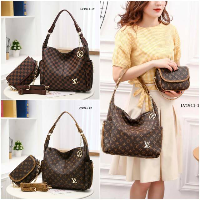 _*Louis Vuitton Bag Set Sling Bag #LV1911-1*_